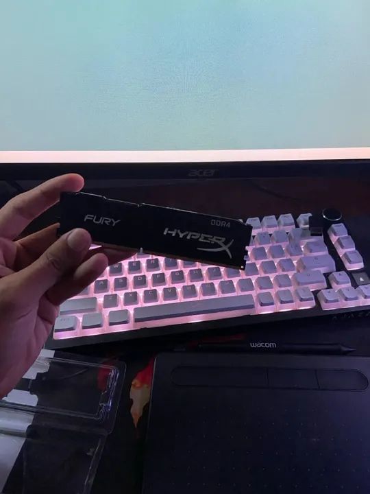Memória RAM HyperX Fury DDR4 16GB 3200MHZ