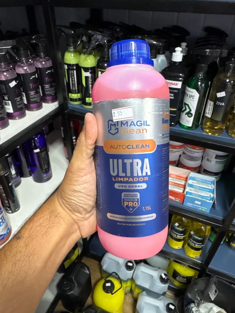 Limpador Automotivo Ultra Magil Clean 1,15L