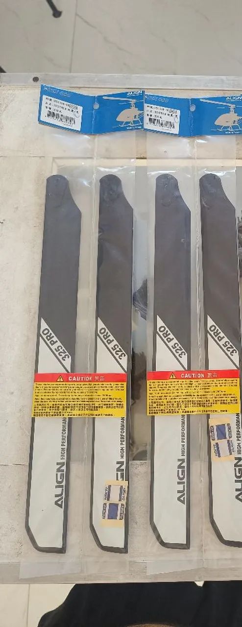 Hélices Align Trex 450 Original 2 Pares novos