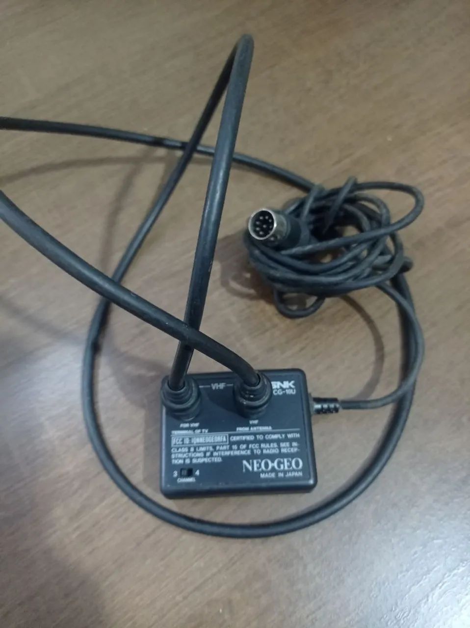 Cabo RF para neo geo cd original funcionando  - Foto 2