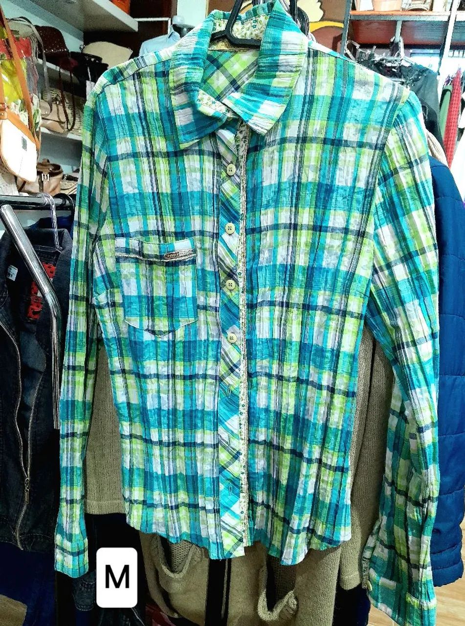 Camisas Xadrez Femininas Vários Modelos 