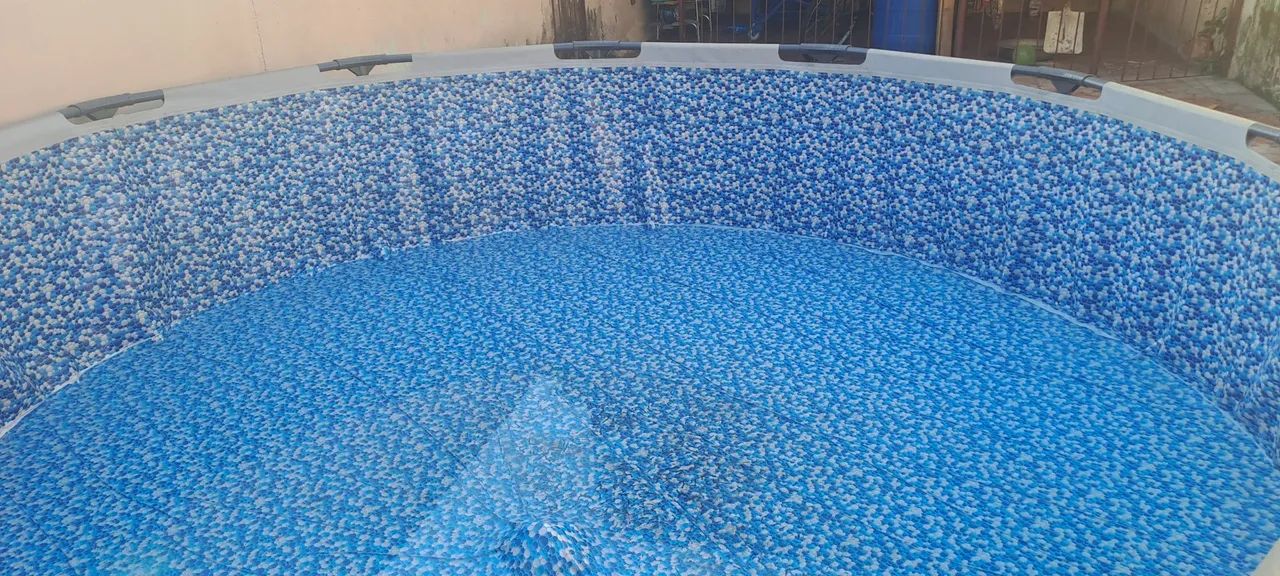 Piscina redonda para o seu verão!