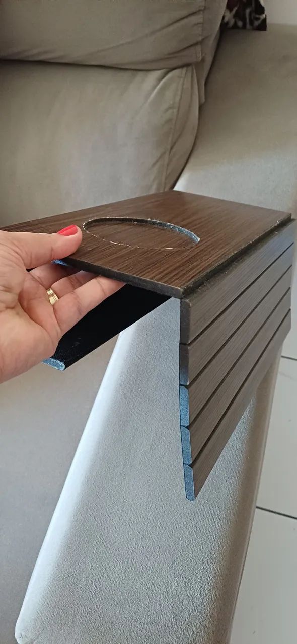 Bandeja APOIO sofá MDF  - Foto 4