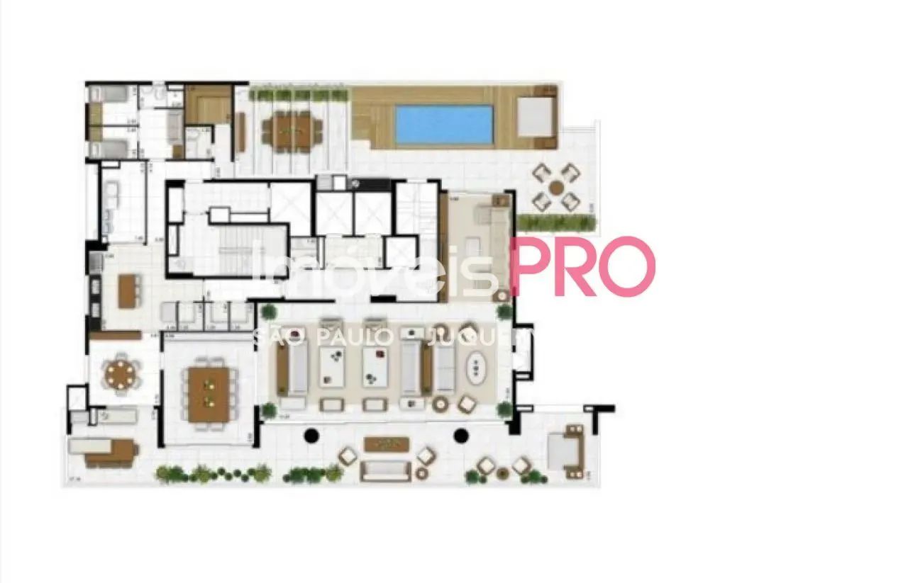 Apartamento 840m² 5 dormitórios para Venda no campo Belo - Foto 3