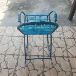 Cadeira De balanço azul - Foto 3