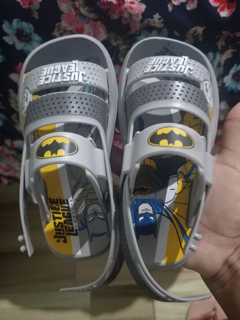 Sandálias Justice League Batman - Novas!