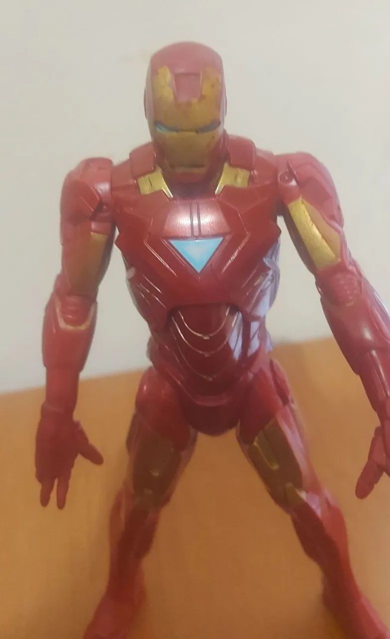 Action Figure marvel legends Iron Man e iron Monger hasbro 2008 super frist smash - Foto 4