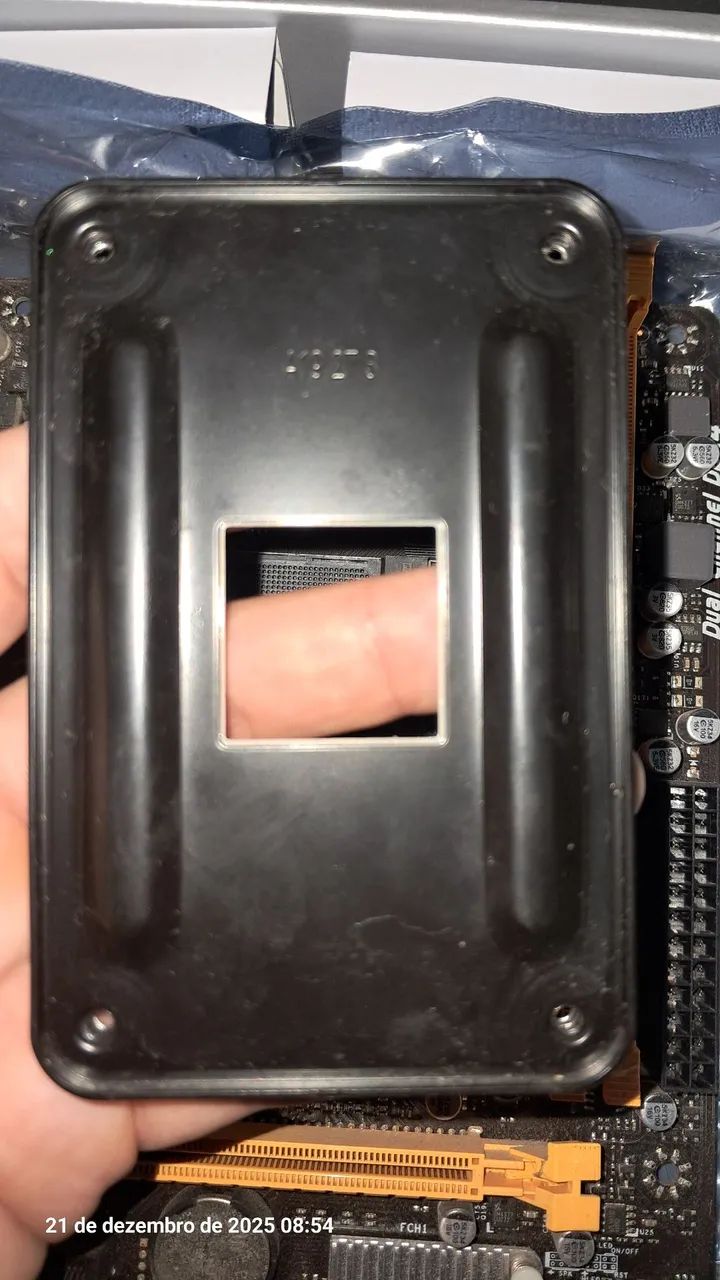 Placa mãe A320MH biostar usada - aceito trocas - Foto 3