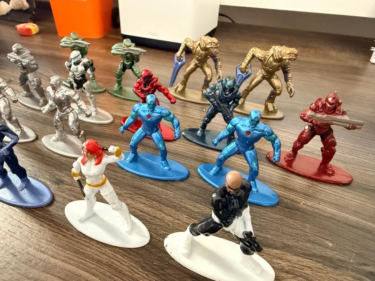 16 miniaturas variadas jada marvel e halo - Foto 2