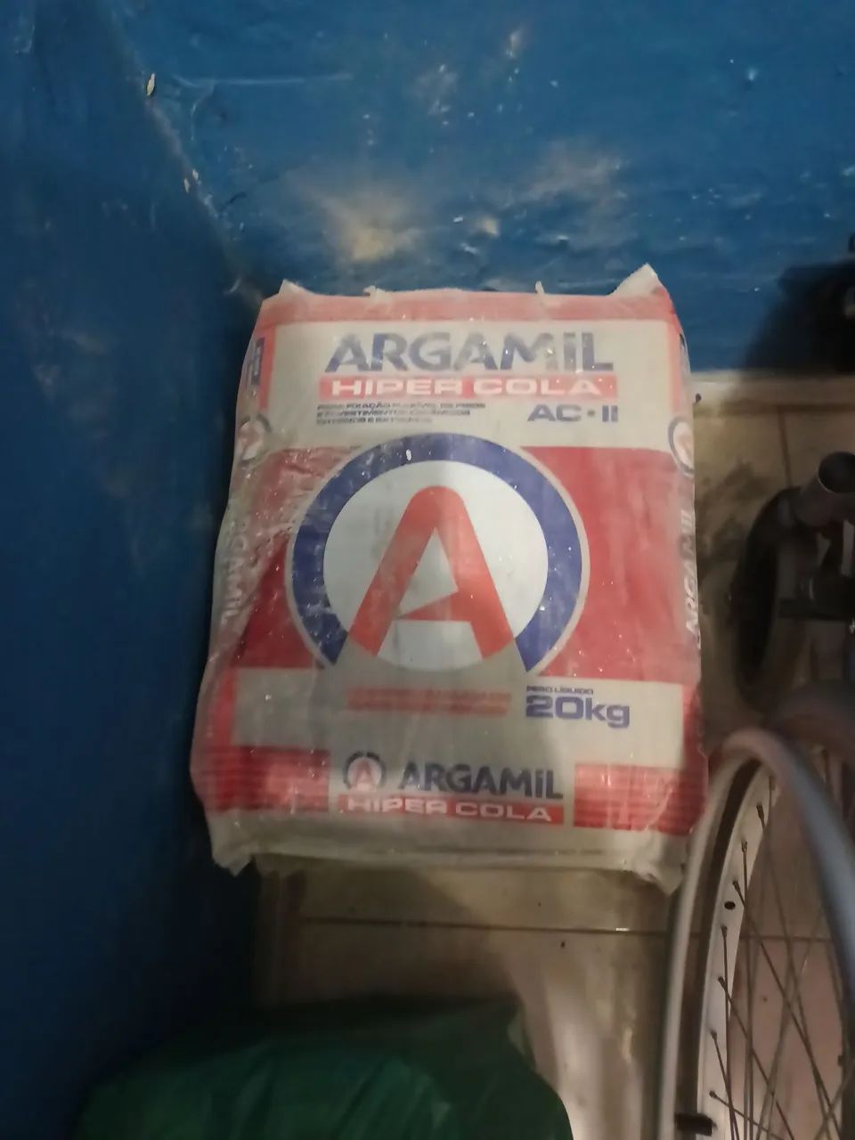 3 sacos de argamassa hipercola