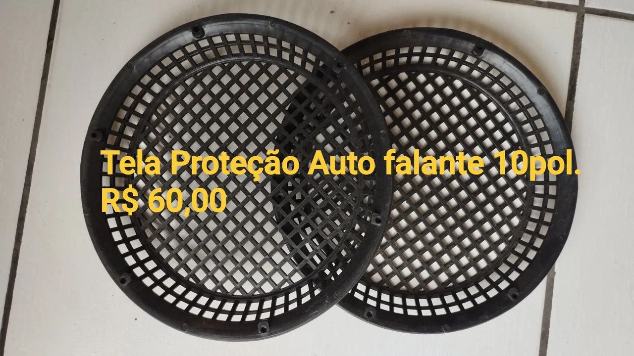 Tela de Proteção para Auto Falante 10 Pol