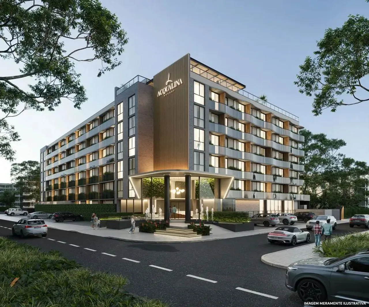 Flats de 17m² à 36m² em prédio estilo resort no cabo Branco em João Pessoa/PB