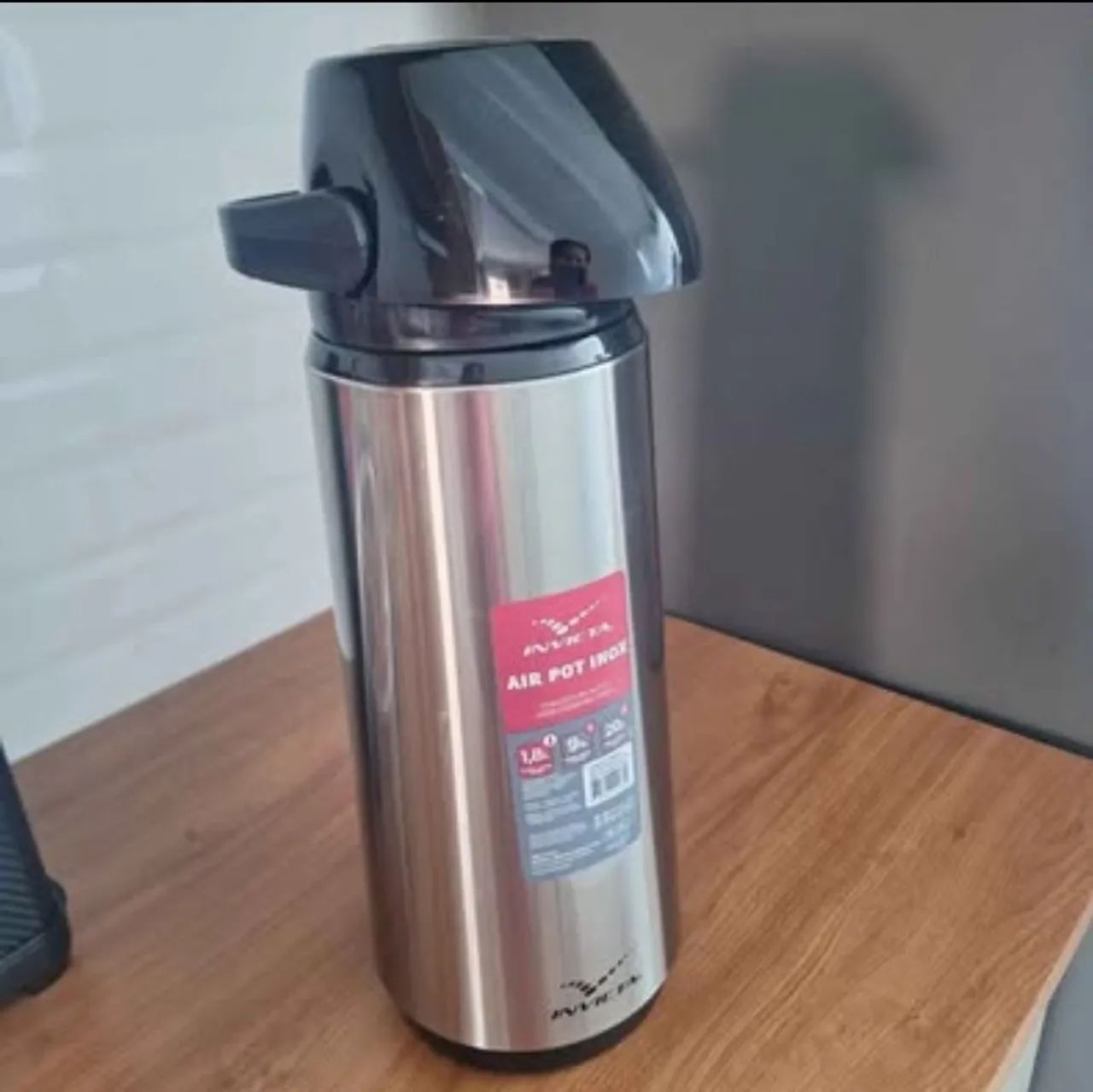 Garrafa Térmica Invicta Air Pot Inox 1,8L