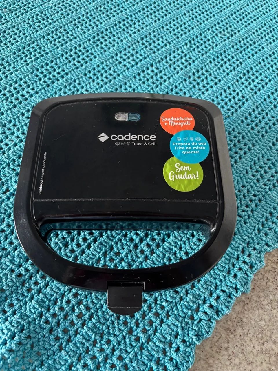 Sanduicheira e Minigrill Cadence - Sem Grudar!