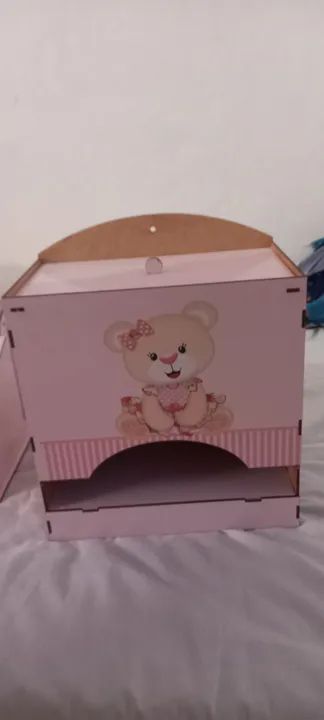 Kit higiene Infantil Ursinha - Foto 4