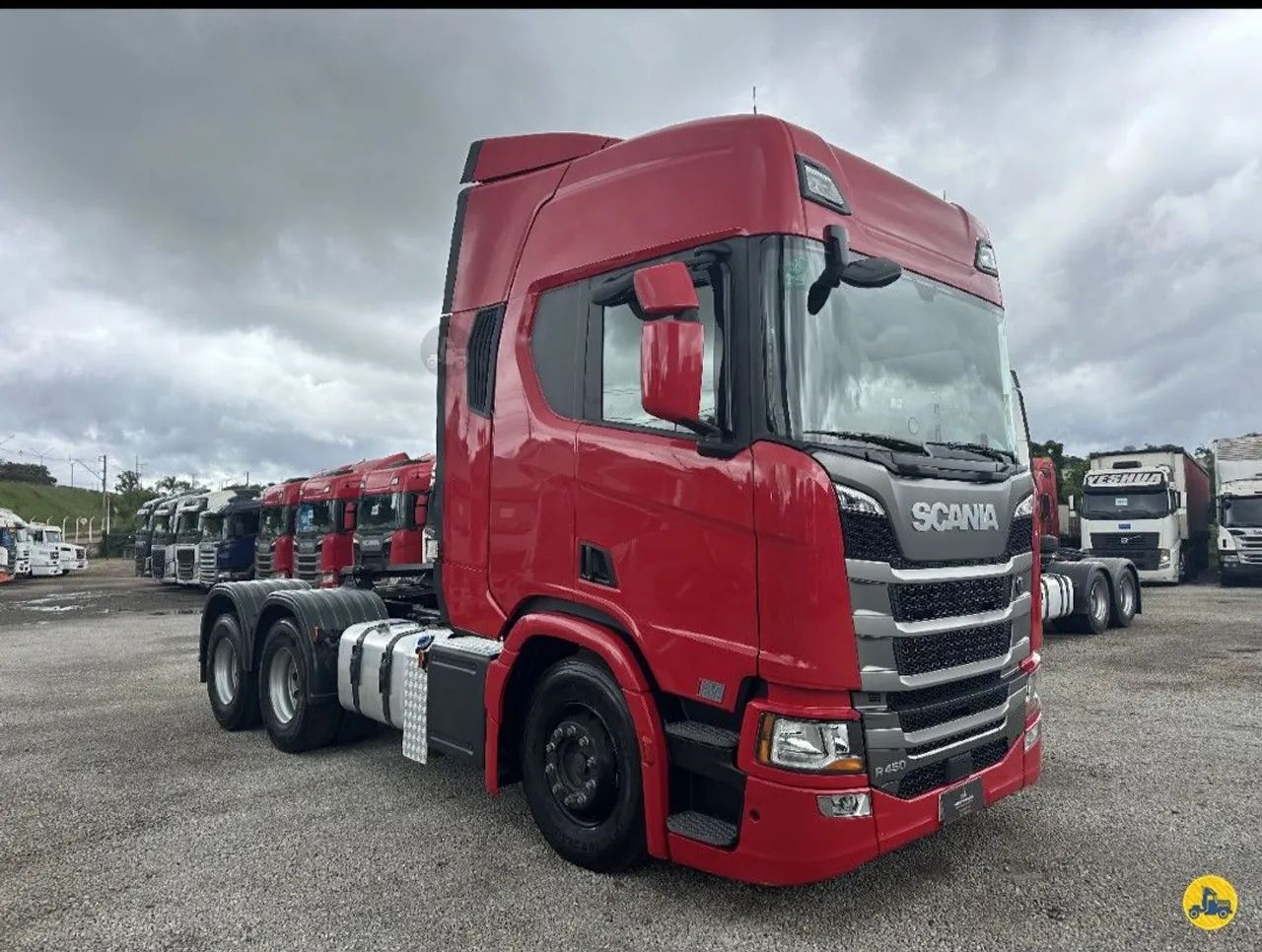 SCANIA R-450 PLUS 6X2<br>2024/2024<br>CABINE RH (TETO ALTO) - Foto 3