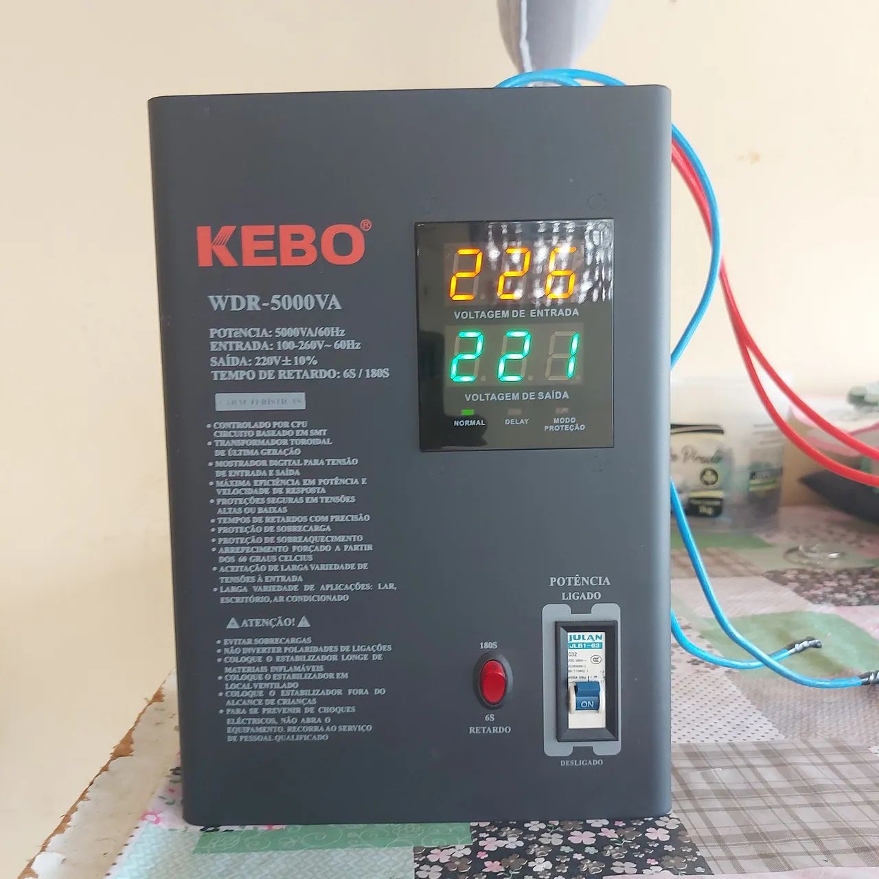 Estabilizador kebo 5kva