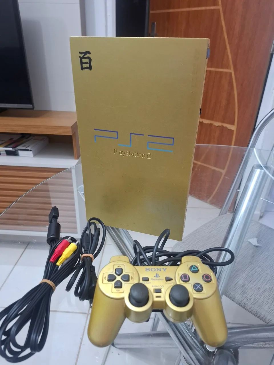 Ps2 fat dourado japonês - Foto 6