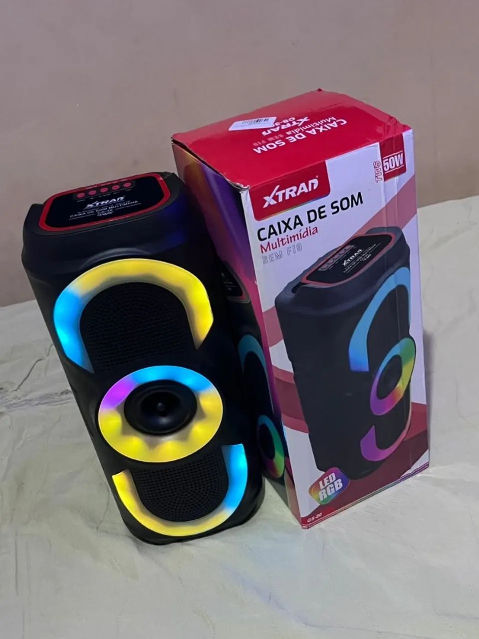 Caixa de som Bluetooth nova  - Foto 2
