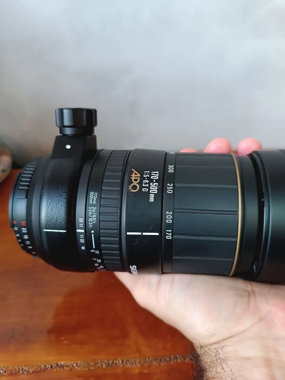 Lente Sigma APO 170-500mm (teleobjetiva) - Acessórios para Câmeras