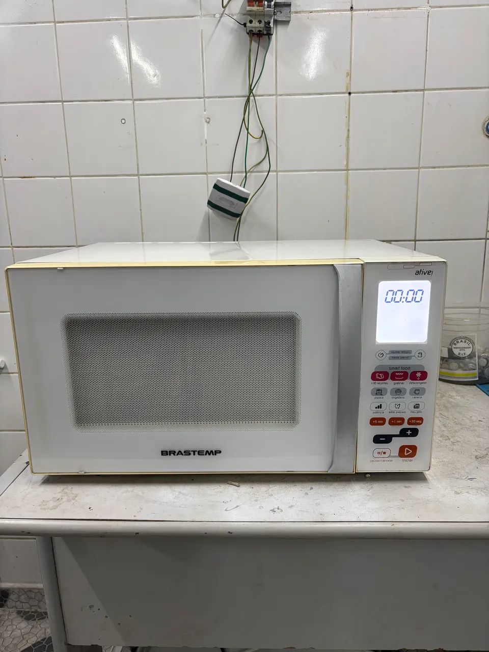 Microondas Brastemp Ative Branco 