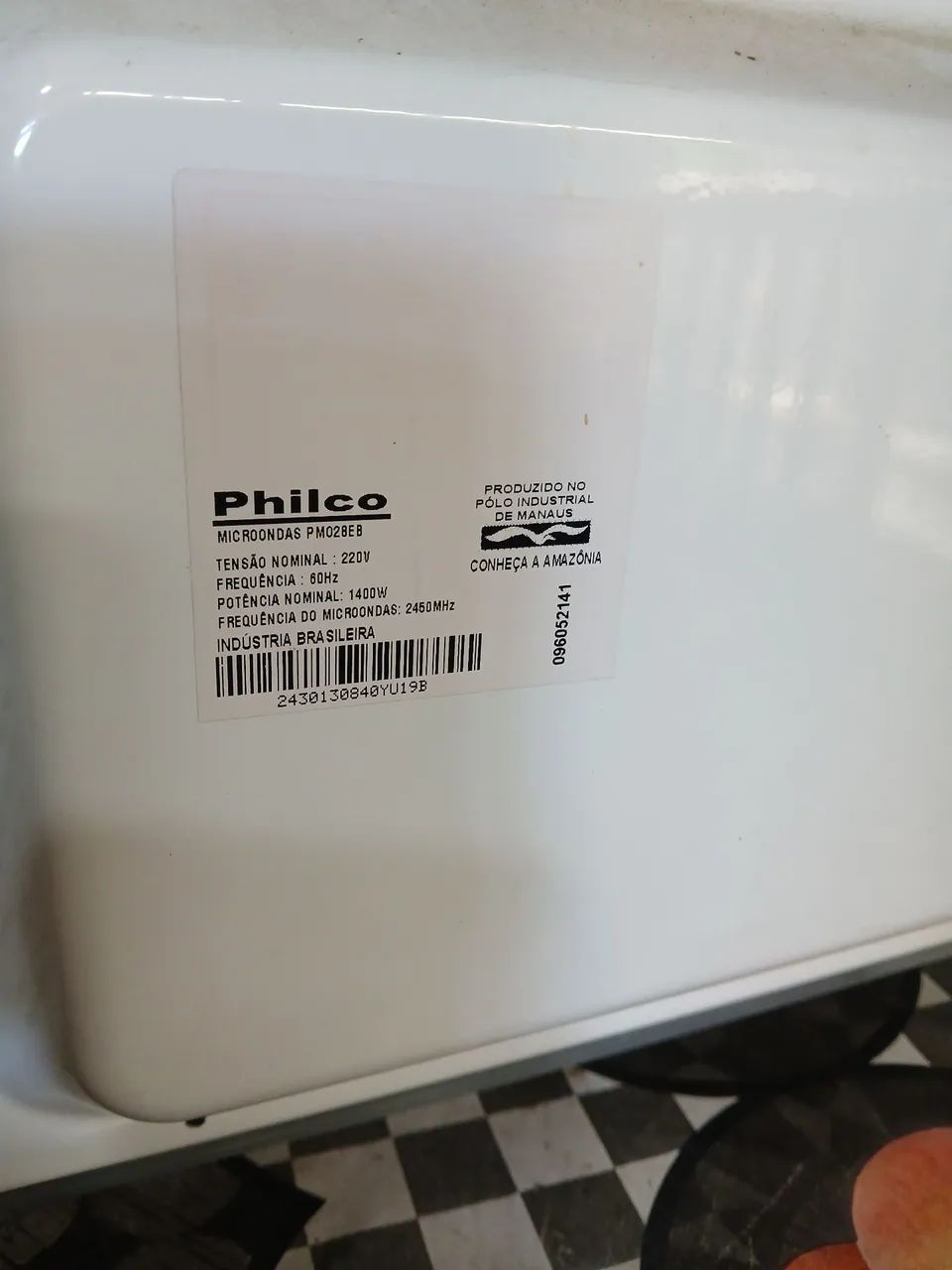 Placa para Micro-ondas philco modelo PMO28EB.  - Foto 3