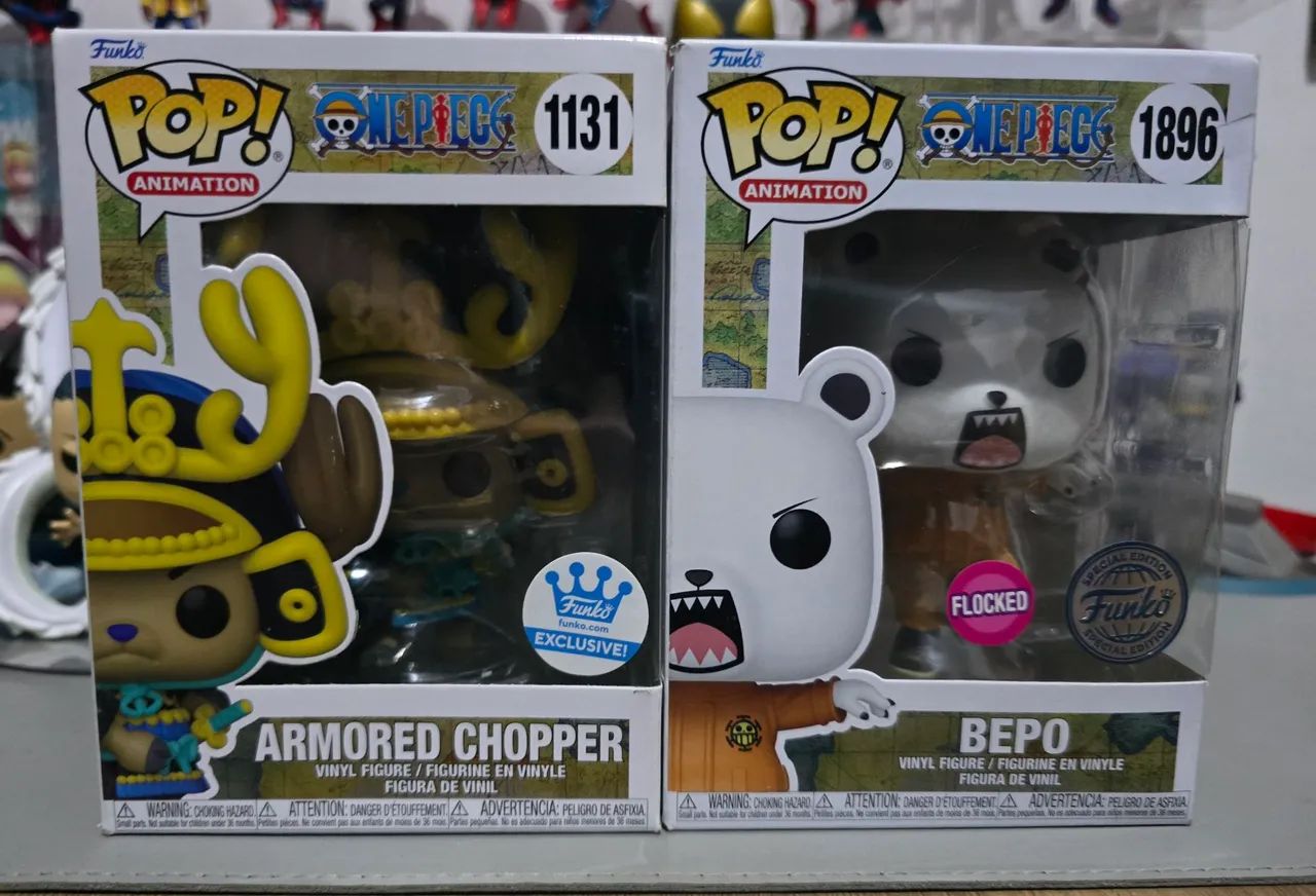 Funko Pop! One Piece Chopper e Bepo #1131 #1896