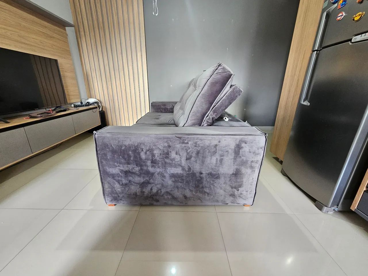 Sofá retrátil 2 lugares  - Foto 4