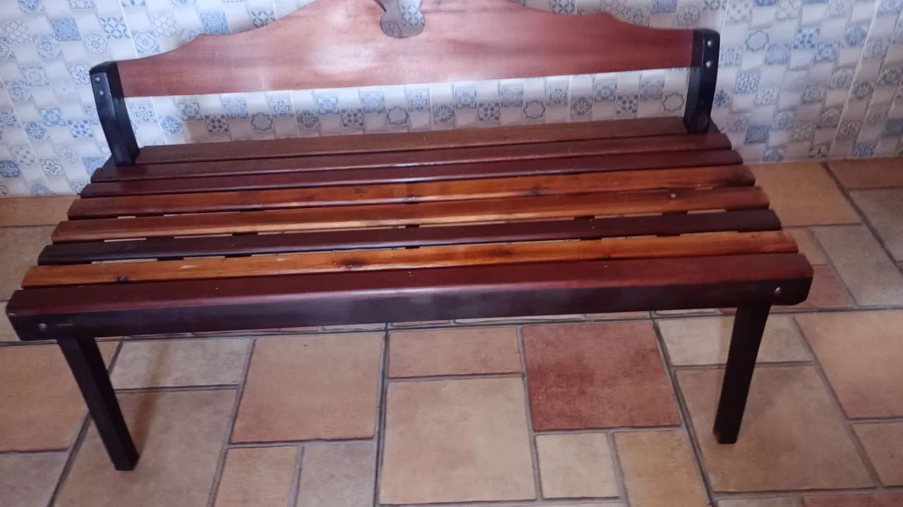 Banco de madeira  - Foto 4