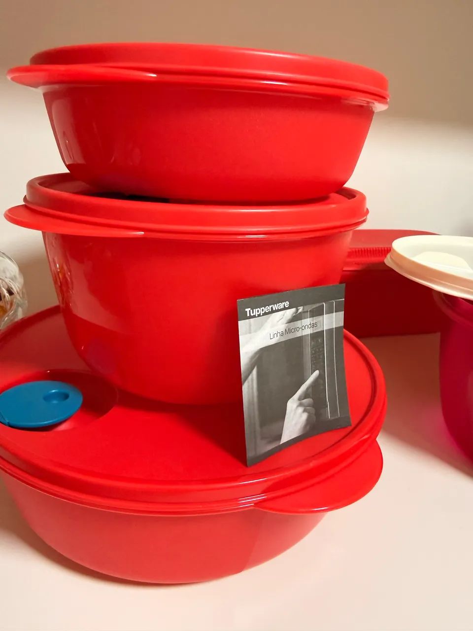 Tupperware conjunto linha microondas - Foto 4