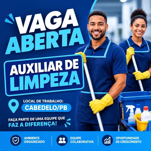 AUXILIAR DE LIMPEZA
