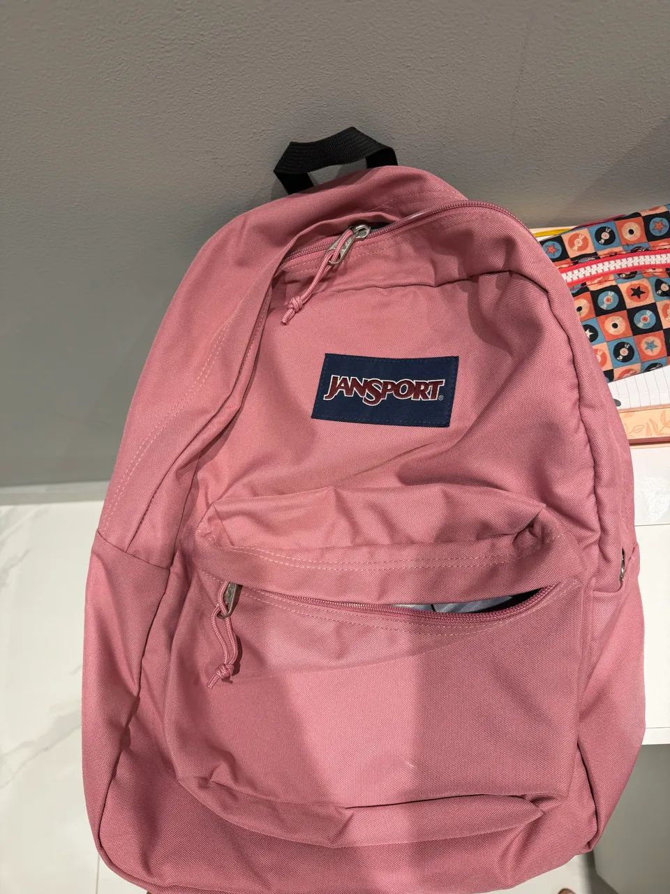 Mochila jansport rosa 