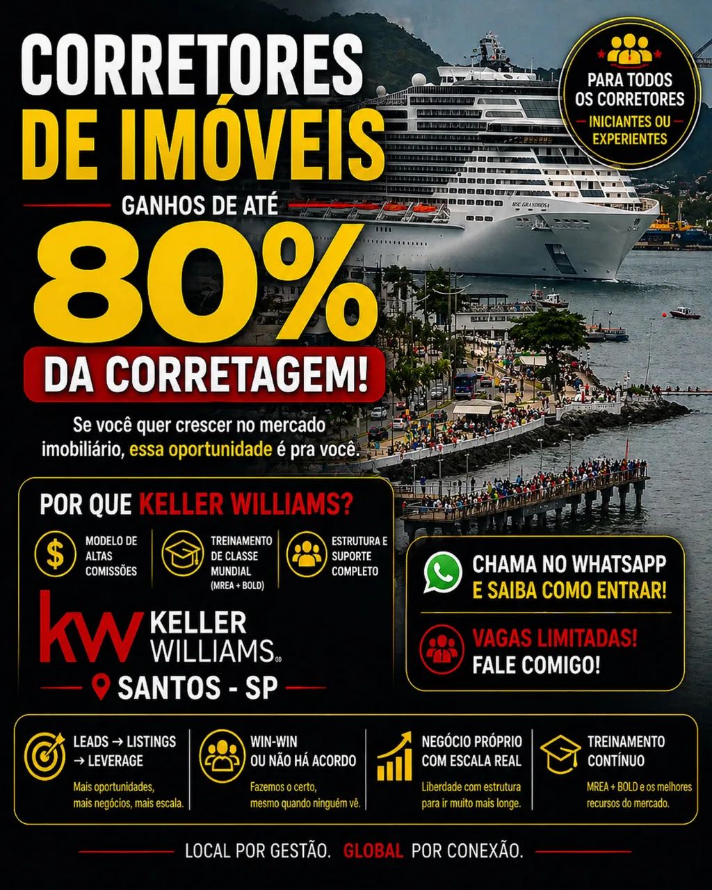 Venda em Parceria em +60 Países - Rede Keller Williams - Foto 2