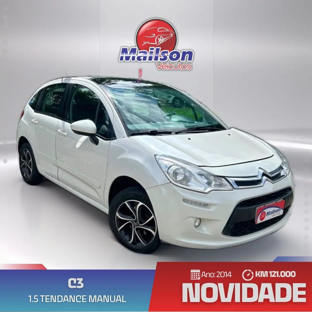 Citroen C3 Tendance 1.5 Flex 8V 5P Mec. 2014 1