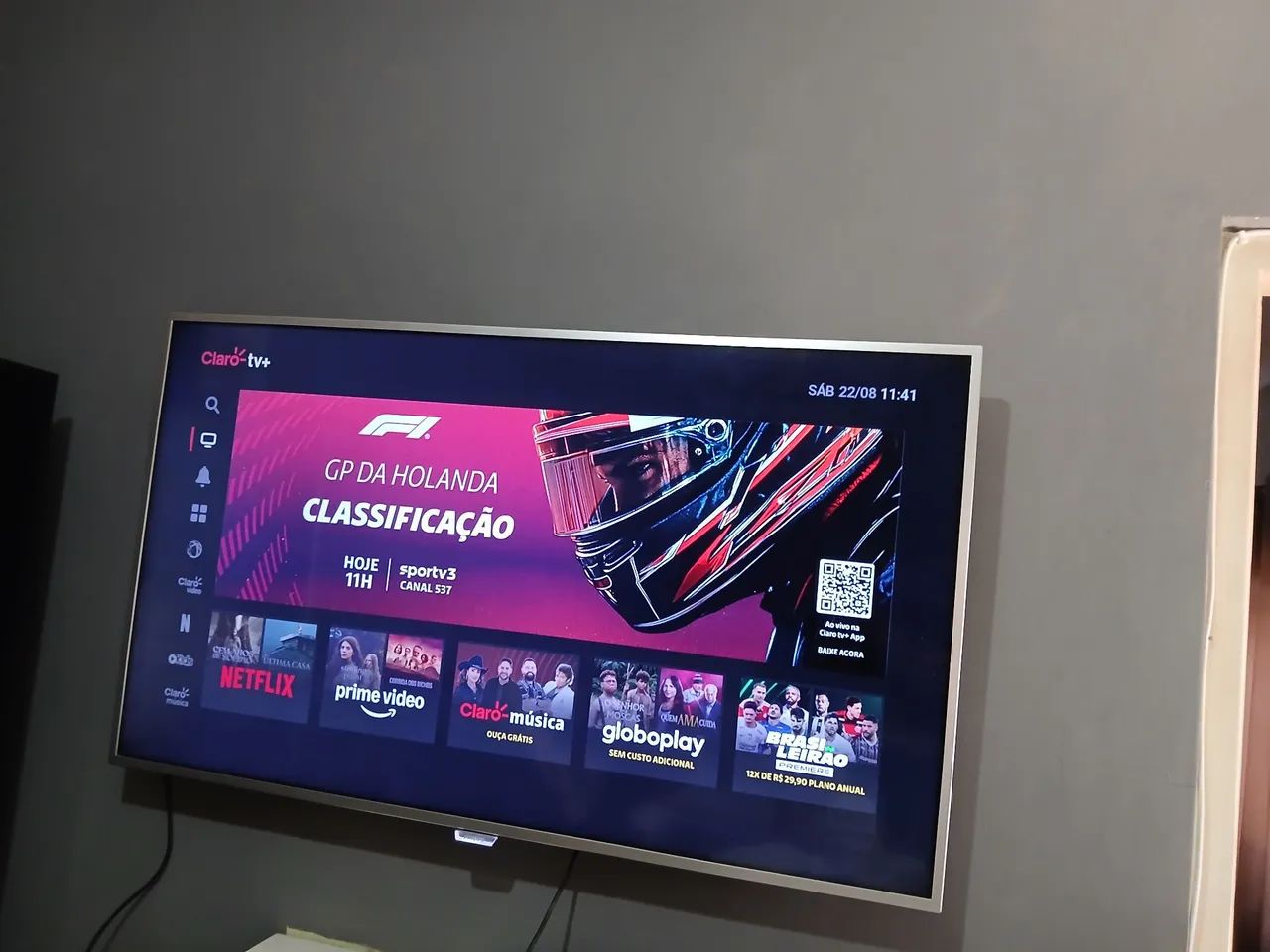 TV PHILIPS 50 POLEGADAS SMART COM RESOLUÇÃO 4K, ULTRA HD (3840x2160 pixels) tecnologia LD - Foto 3