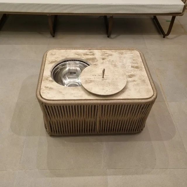 CJ DE SOFÁ EM CORDA NÁUTICA - Foto 2