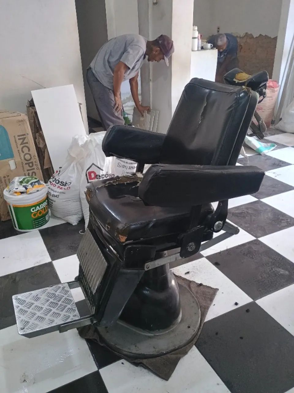 Cadeira de barbeiro