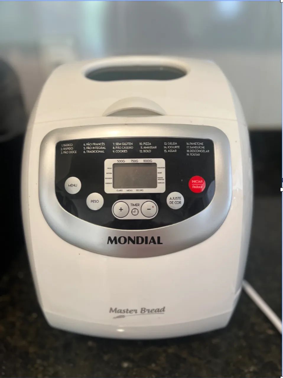 Panificadora Mondial Master Bread NPF-54 700W 19 Programas