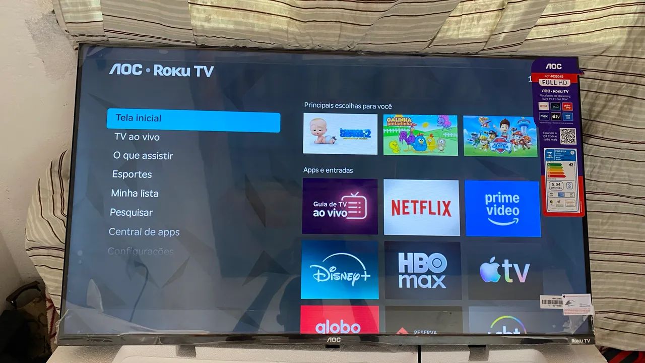 SmartTV AOC 40 POLEGADAS  - Foto 2