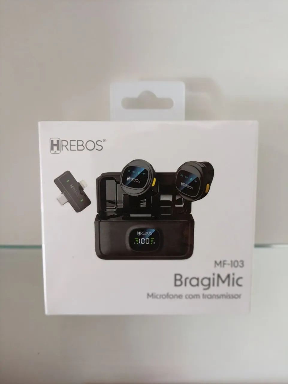 Microfone de lapela MF 103 hrebos