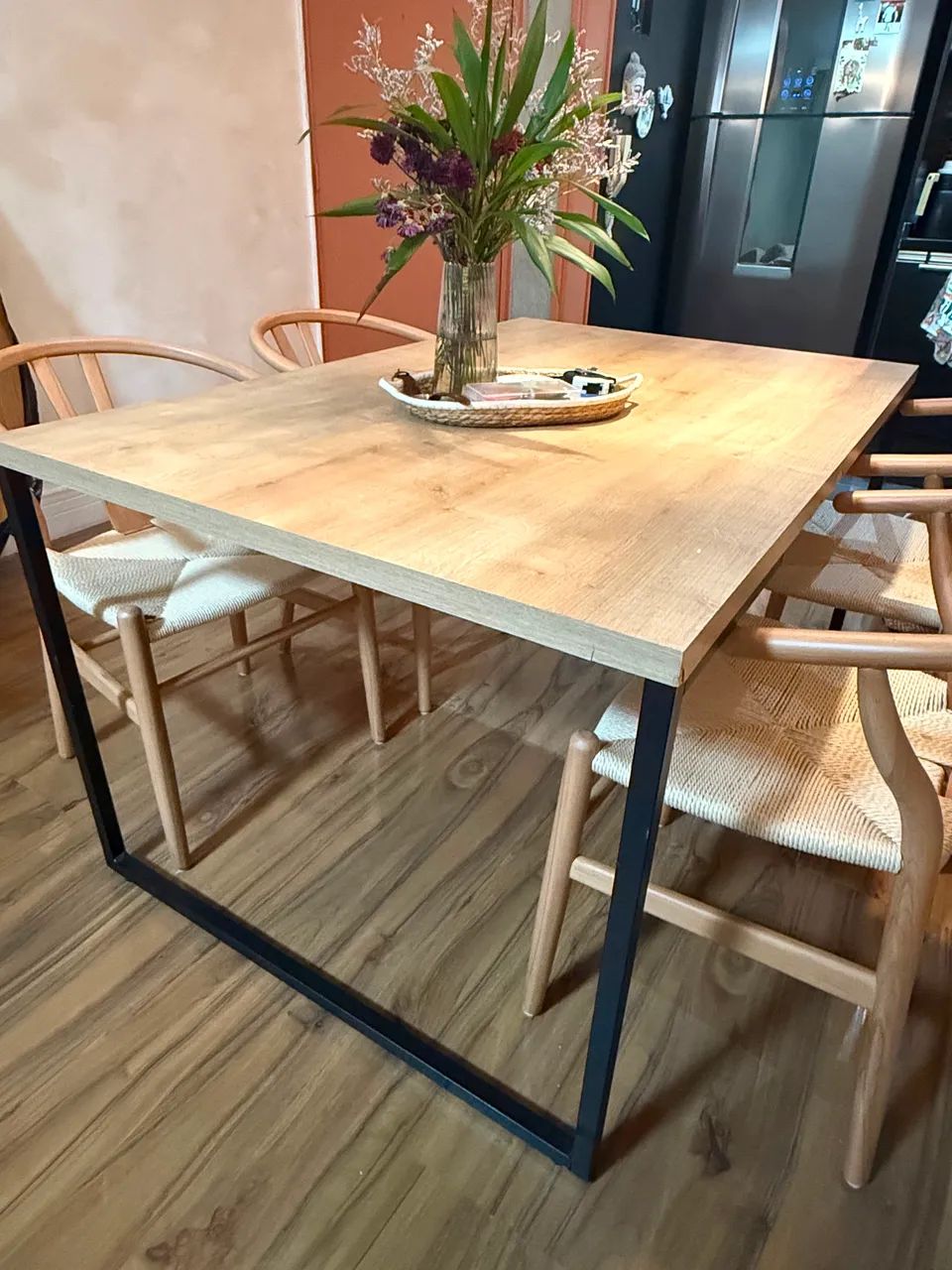 Mesa Madeira 4 Lugares