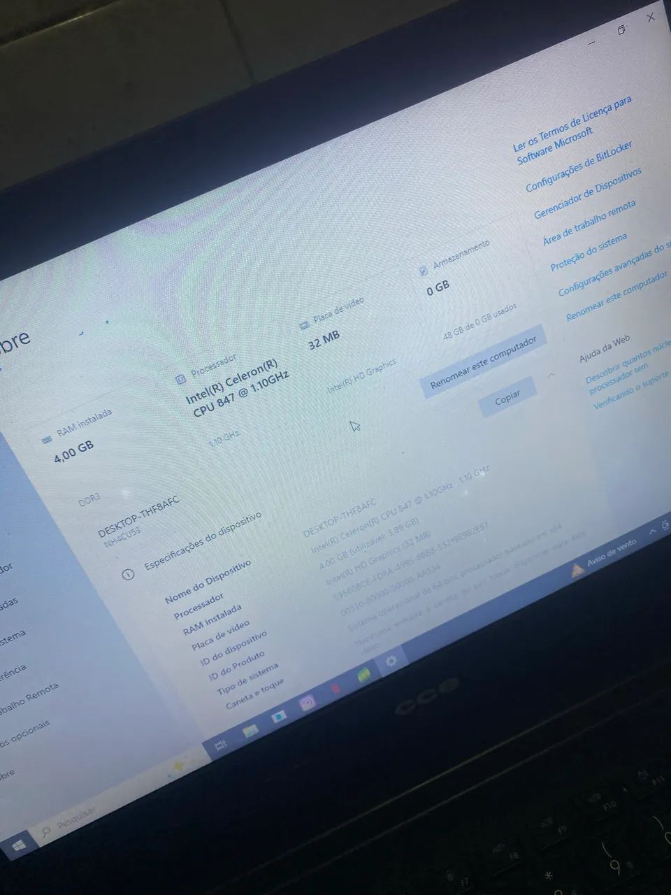 Notebook cce win (troco por iPhone 12 ou iPhone 13 - Foto 5