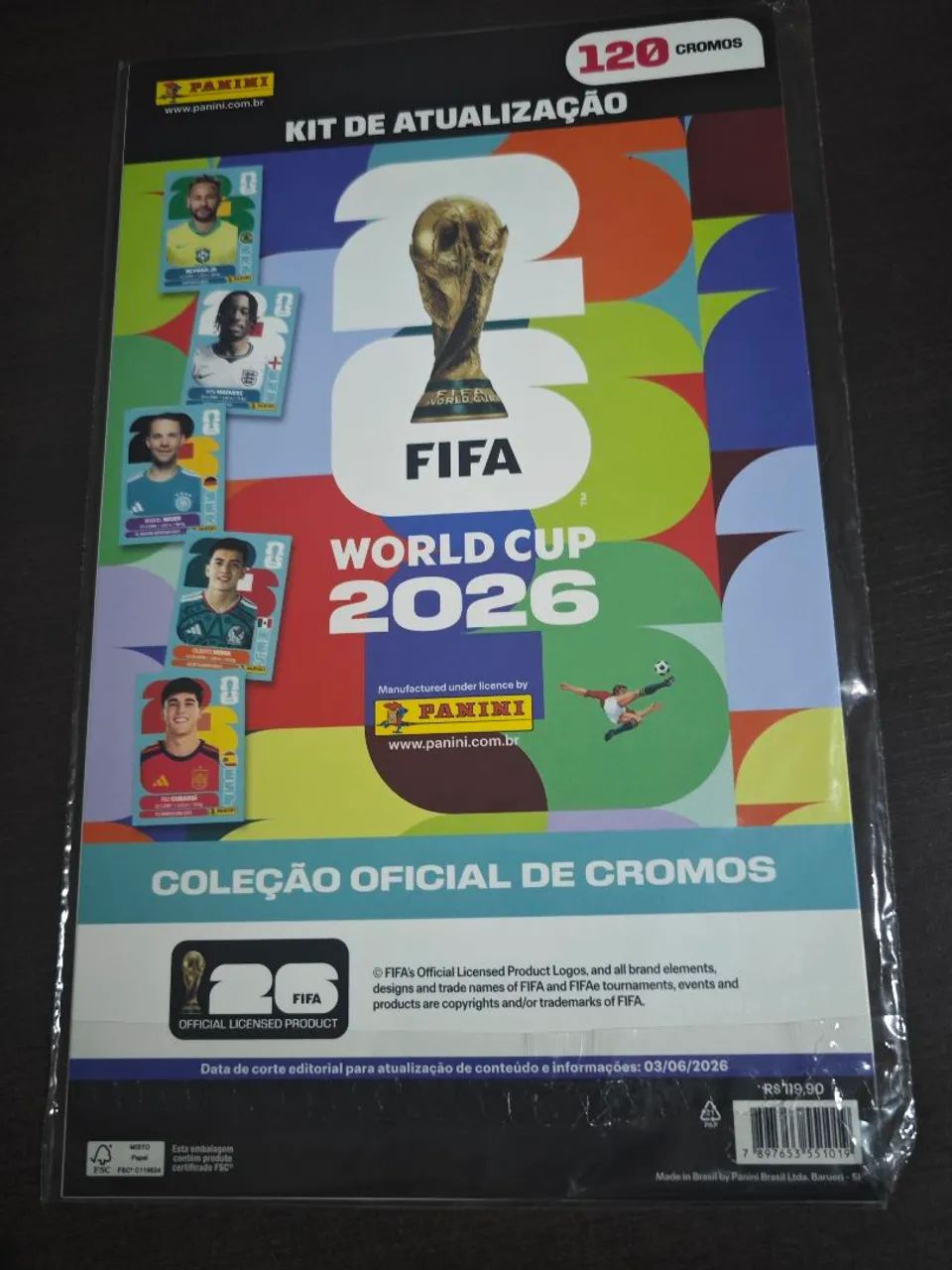 Kit de atualização álbum da copa de 2026 - Foto 2