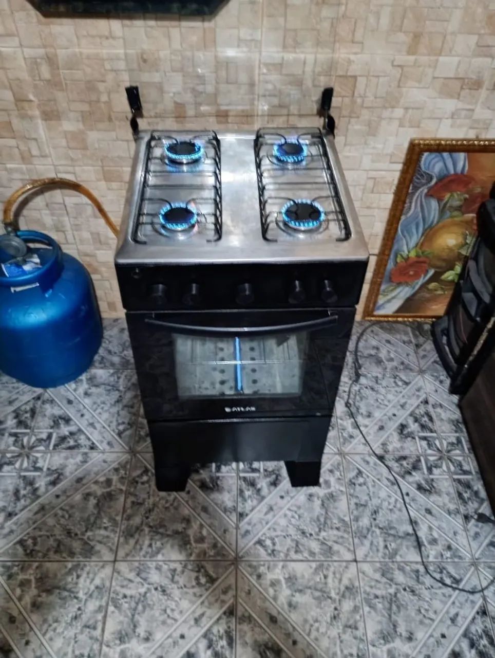 FOGÃO DE 4 BOCAS 