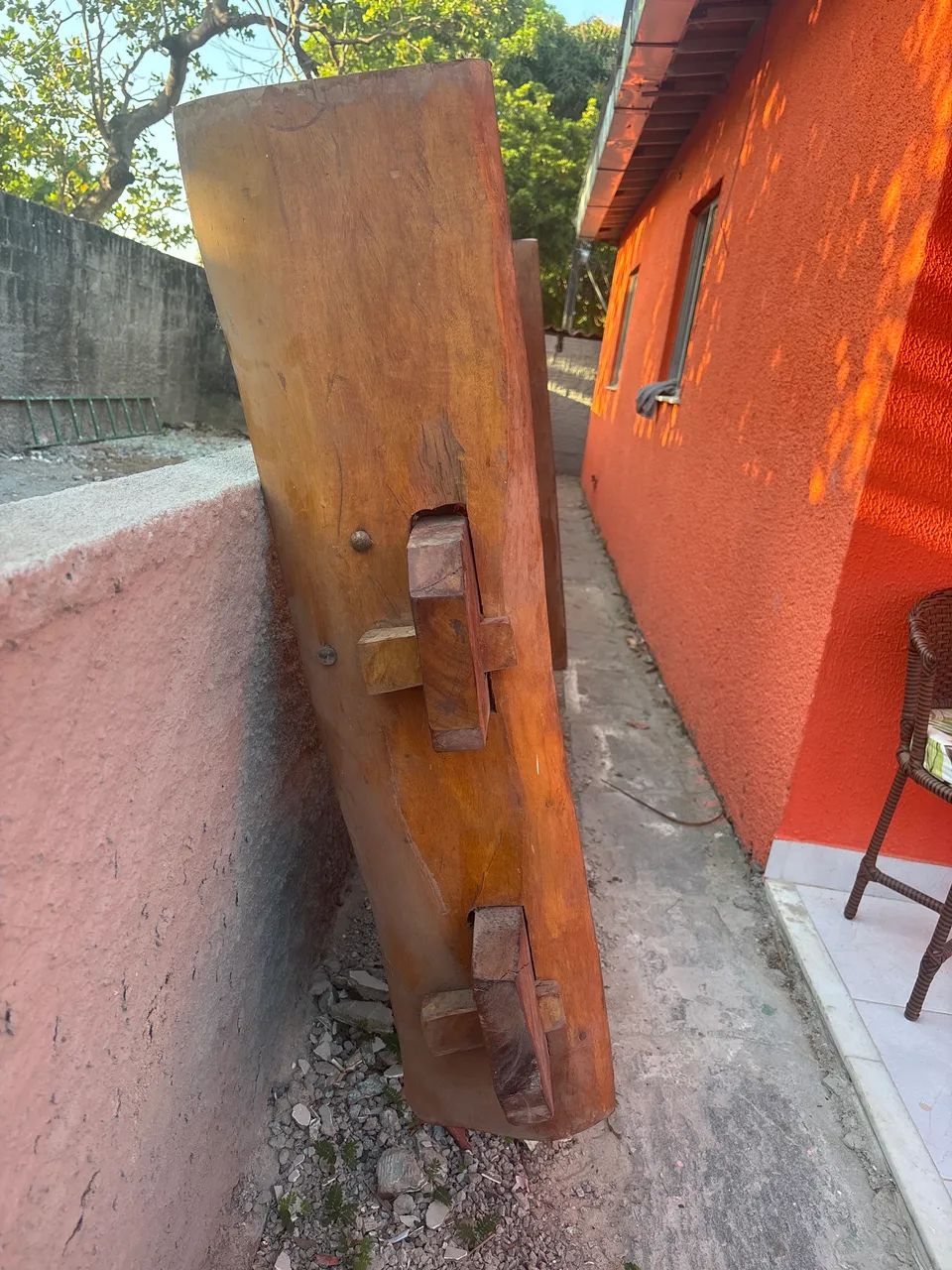 Cama rustica madeira de lei - Foto 2
