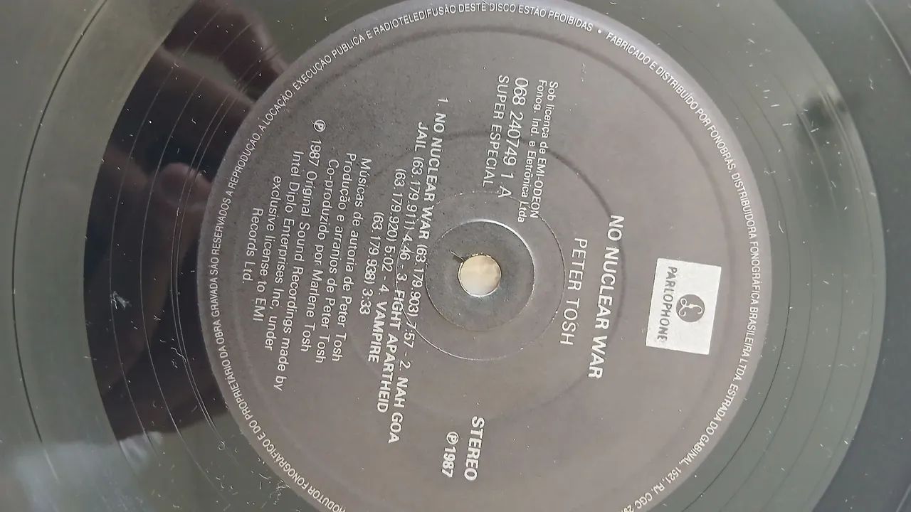 Preço lp Peter Tosh no nuclear War holocaust usado - Foto 4