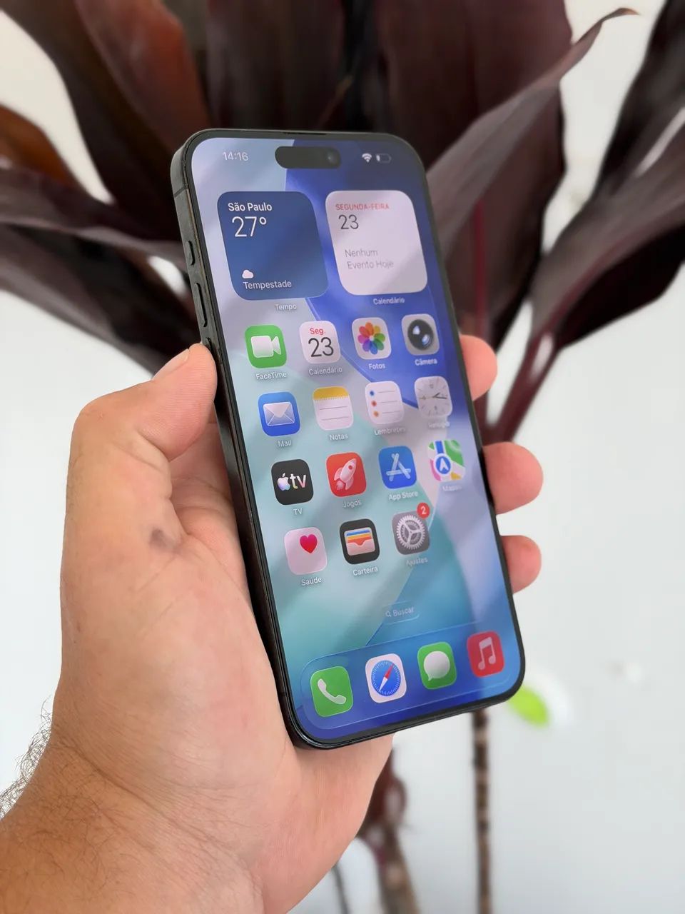 iPhone 15 Pro Max ブラック 256GB SIMフリー IPhone 15 Pro max Apple 256Gb - Câmera 48MP - Titânio Preto