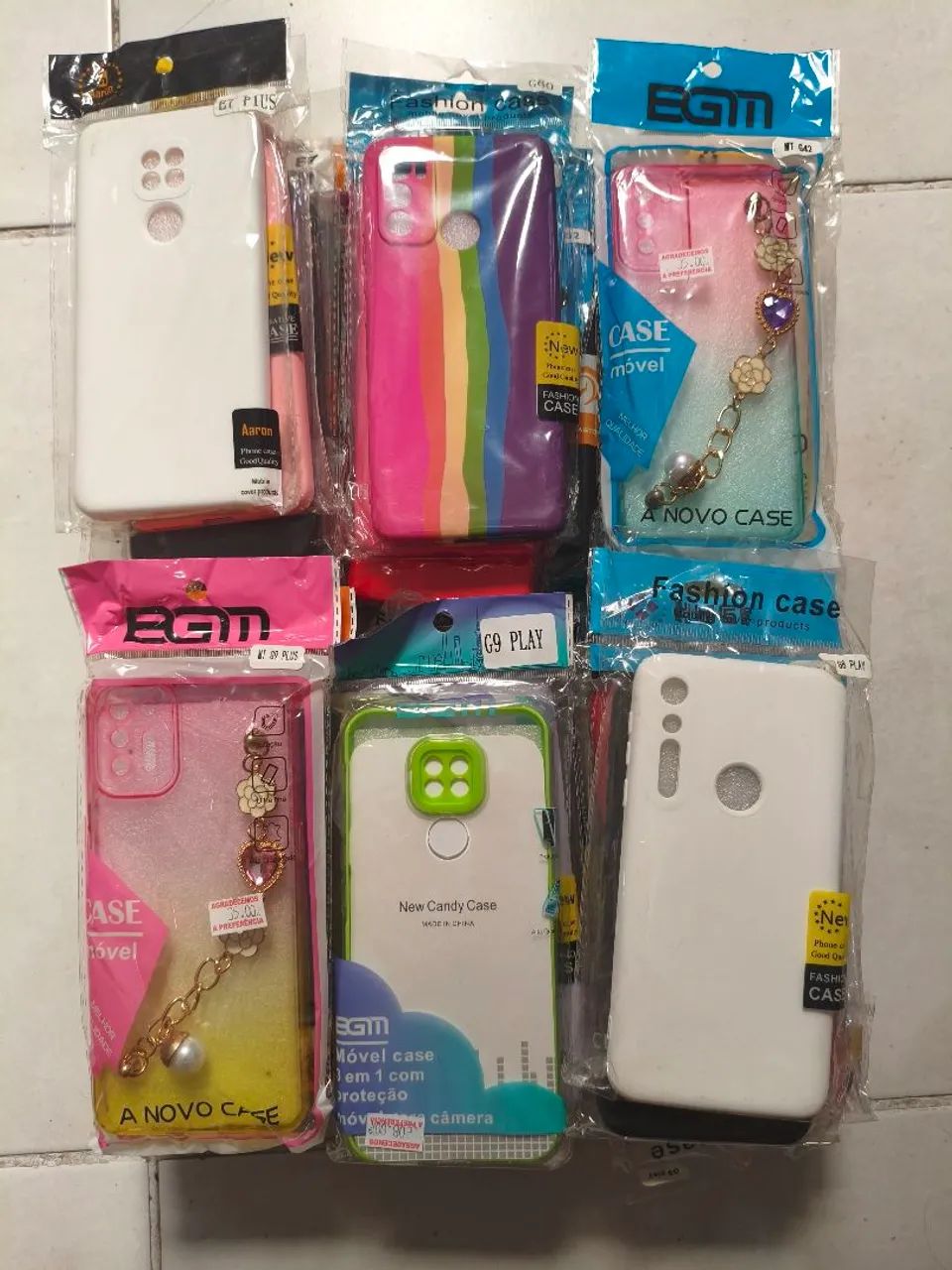 Lote de capinhas - Samsung / iPhone / Xiaomi / Motorola - Foto 3