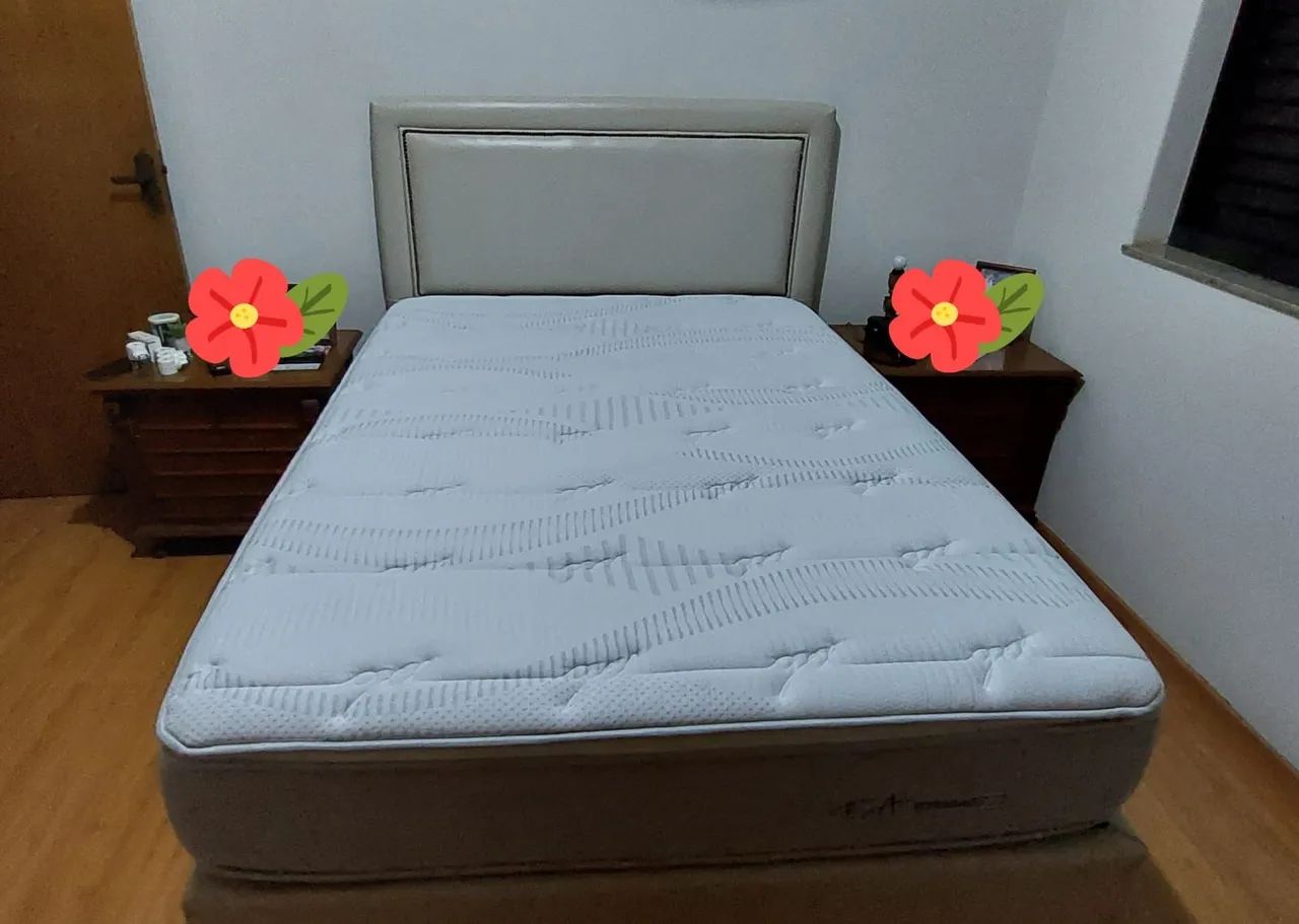 Cama de Casal Completa!