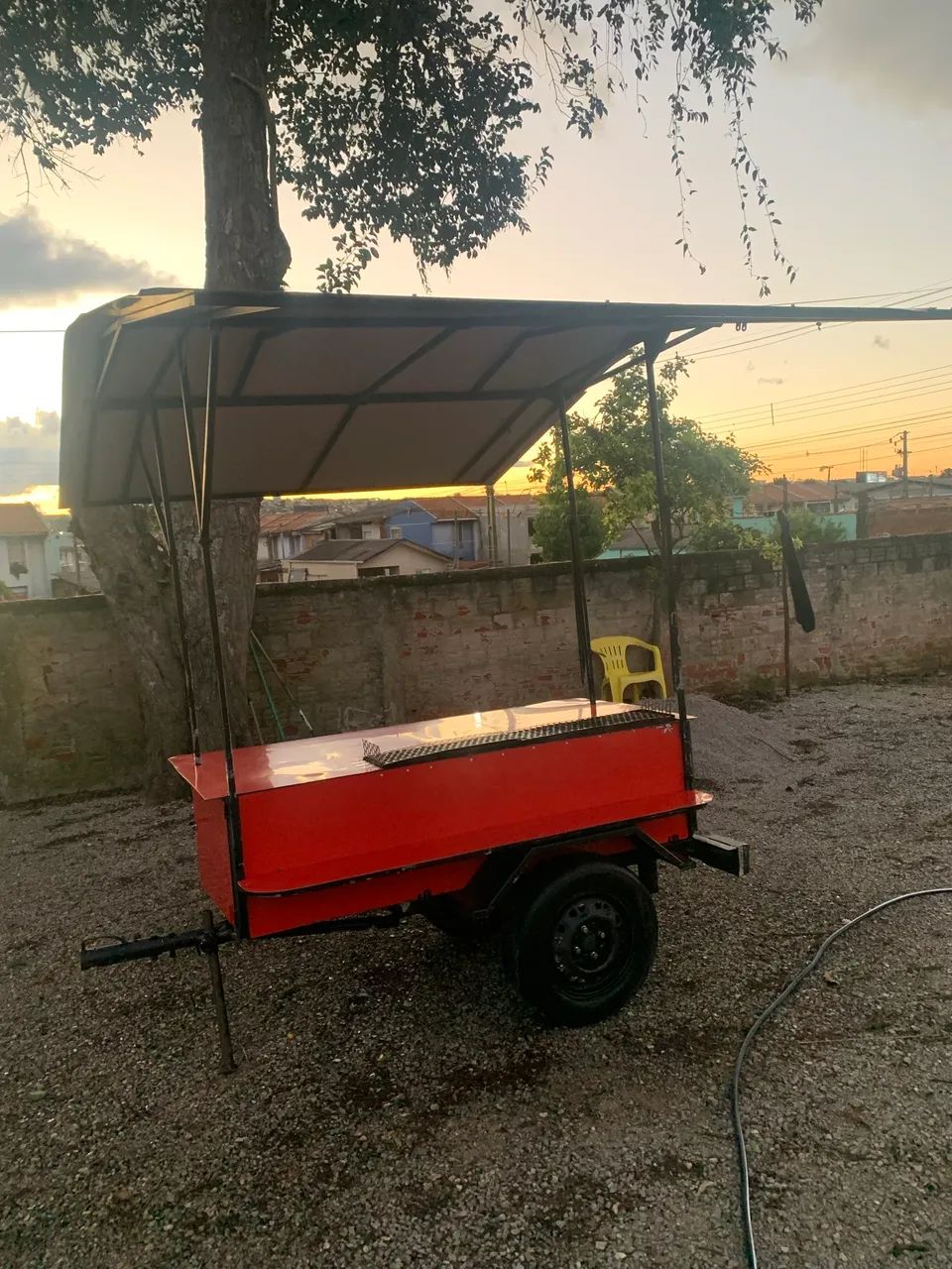 Carretinha adaptada para espetinho  - Foto 3